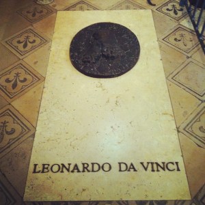 Túmulo do mestre Da Vinco