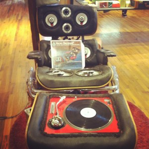 Vitrola de uma Galeria em Williamsburg